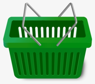 Shopping Cart Dark Green - Shopping Basket Png Transparent