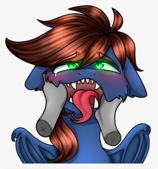 Lama-fyrsenya9, Bat Pony, Bat Pony Oc, Bat Wings, Fangs, - Cartoon