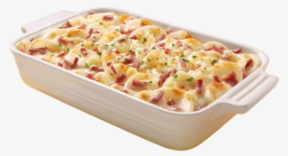 Scalloped Potatoes In A Creamy Cheese Sauce With Ham - Gratin Pomme De Terre Png