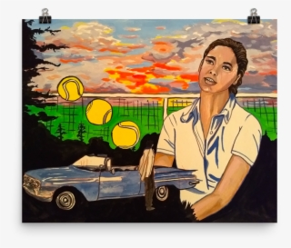 Goodbye Columbus Wallpaper Print - Classic Car