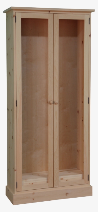 Cottage Standard Tall Glass Door Bookcase - Cupboard