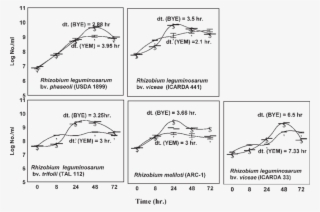 Comparision Of Growth Of Various Rhizobia Strains On - Diagram