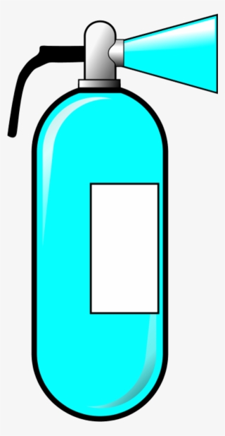 Vector Clip Art - Cartoon Fire Extinguisher