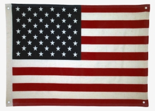 Wool American Flag Print