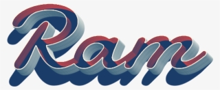 Ram Missing You Name Png - Ram Name