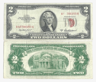 Usd Two Dollar Bill