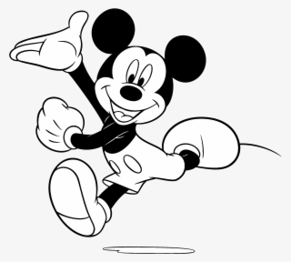 Minnie Clip Art Goofy - Mickey And Minnie Mouse Black And White