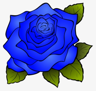 1920 X 1829 4 - Blue Rose Clipart