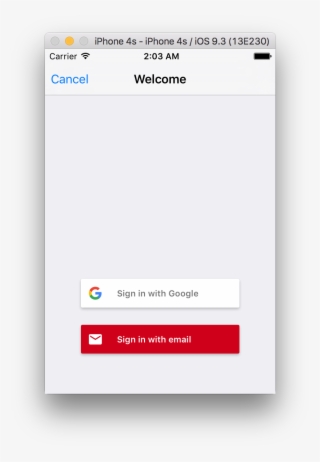 Real-time Database - Firebase Auth Ui Ios