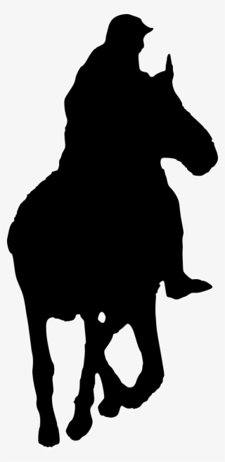 Horse Riding Silhouette - Woman Silhouette Transparent Background