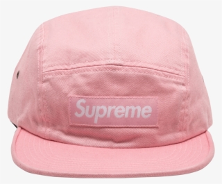 Supreme Hat Pink Transparent