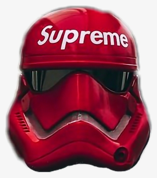Supreme Helmet Hat Cap Starwars Mask Memezasf - Motorcycle Helmet