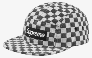Supreme Checkerboard Camp Cap