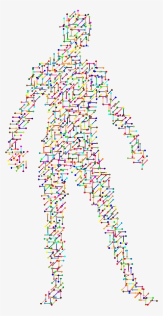 This Free Icons Png Design Of Prismatic Molecular Man