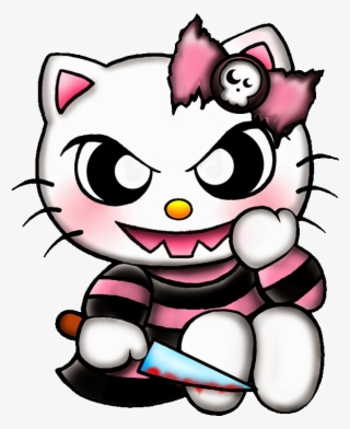 Kitty - Hello Kitty Evil Drawing