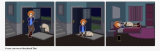Lost Kitty - Cartoon