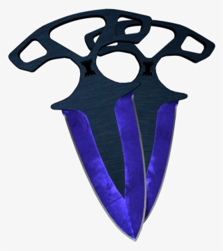 S875-sapphire - Shadow Daggers Violet - 640x714 PNG Download - PNGkit