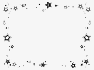 Star Border Clipart Black And White