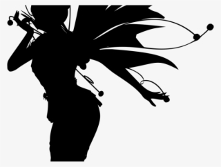 Fairy Clipart Silhouette - Fairy Silhouette