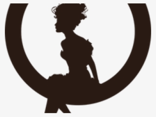 Silhouettes Clipart Fairy Tale - Black Woman Silhouette Sitting