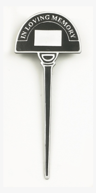 Small Aluminium In Loving Memory Lawn Spike - Metalworking Hand Tool