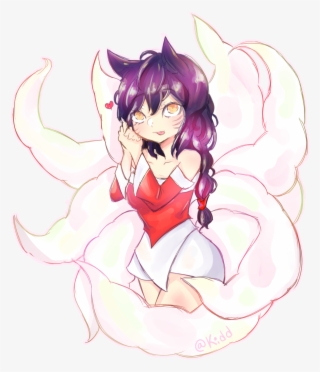 Ahri Art - Cartoon