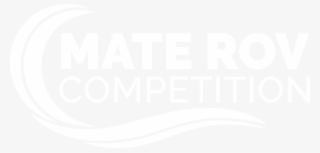 Mate Rov Competition Logo, White - Graphic Design