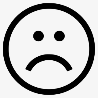 Png File Svg - Worried Face Clipart Black And White
