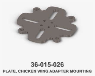Chicken Wing Adapter Mounting Plate - Cross