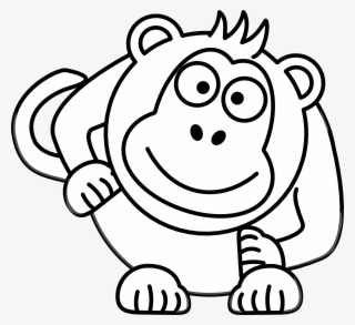 Awesome Monakhhhhh Clip Art - Blank Template Of Monkey