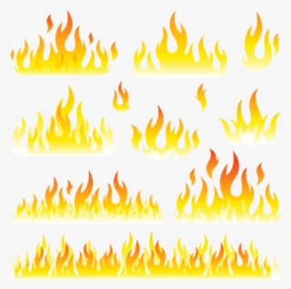 Flames Setpicture Png - Flames Clip Art Png