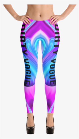 Psychedelic Colororgasm Leggings - Thanksgiving Turkey Lamp Funny Cartoon