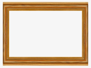 Photoshop Clipart Wooden Frame - Picture Frame