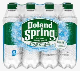 Poland Spring Simply Bubbles Sparkling Water, - Poland Spring Lemon Sparkling Water