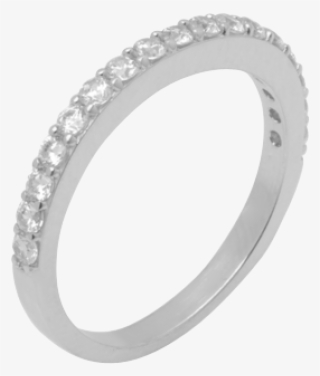 14k White Gold Diamond Ring D2154 - Titanium Ring