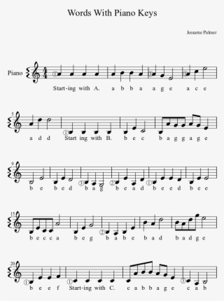 Print - Partitura Para Elisa Piano Facil