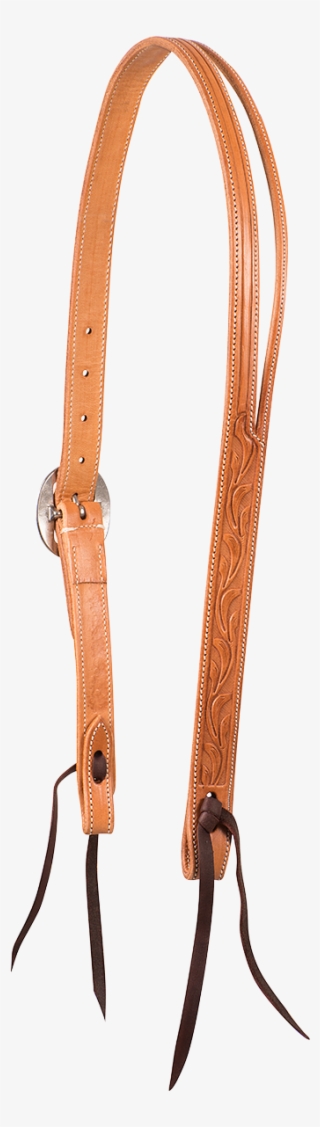 Natural Ranahan Floral Headstall - Longbow