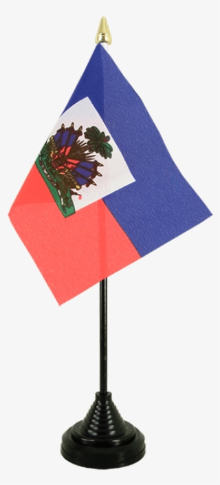 Desk And Table Flag Haiti - Drapeau Haiti En Png