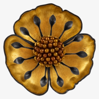 A Brooch/pendant By Judith Kinghorn Made With Hand - Brass