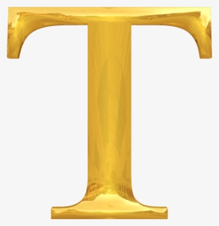 Big Image - Gold T Logo Png