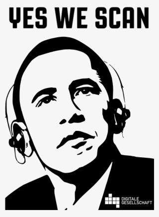 Expand - Obama Black And White Poster