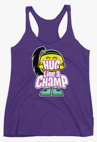 Bayley "hug Like A Champ" Women's Racerback Tank - Shirt