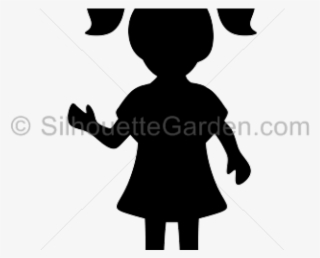 Girl Silhouette - Illustration