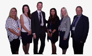 Mr S King , Miss B Bhuttay (head Of Year 13), Mrs J - Social Group