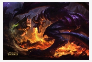 Riot Games Merch - Shyvana Dragon League Of Legends