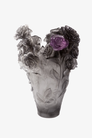 Vase Rose Passion Magnum Gris & Violet 50 Ex 05106-6