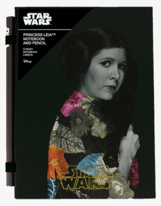 Princess Leia Notebook With Pencil - Star Wars