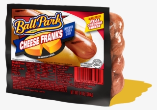 Ball Park Cheese Hot Dogs - Ball Park Franks