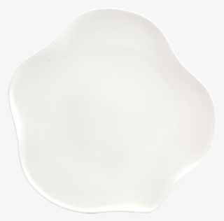 Blossom Plain White Plate 11" - Ceramic