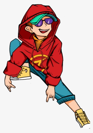 Dessin Juvénile Hip Hop - Disegnare Ragazzo Hip Hop